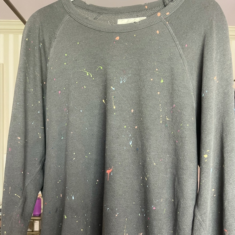 Splatter Paint Sweatshirt
